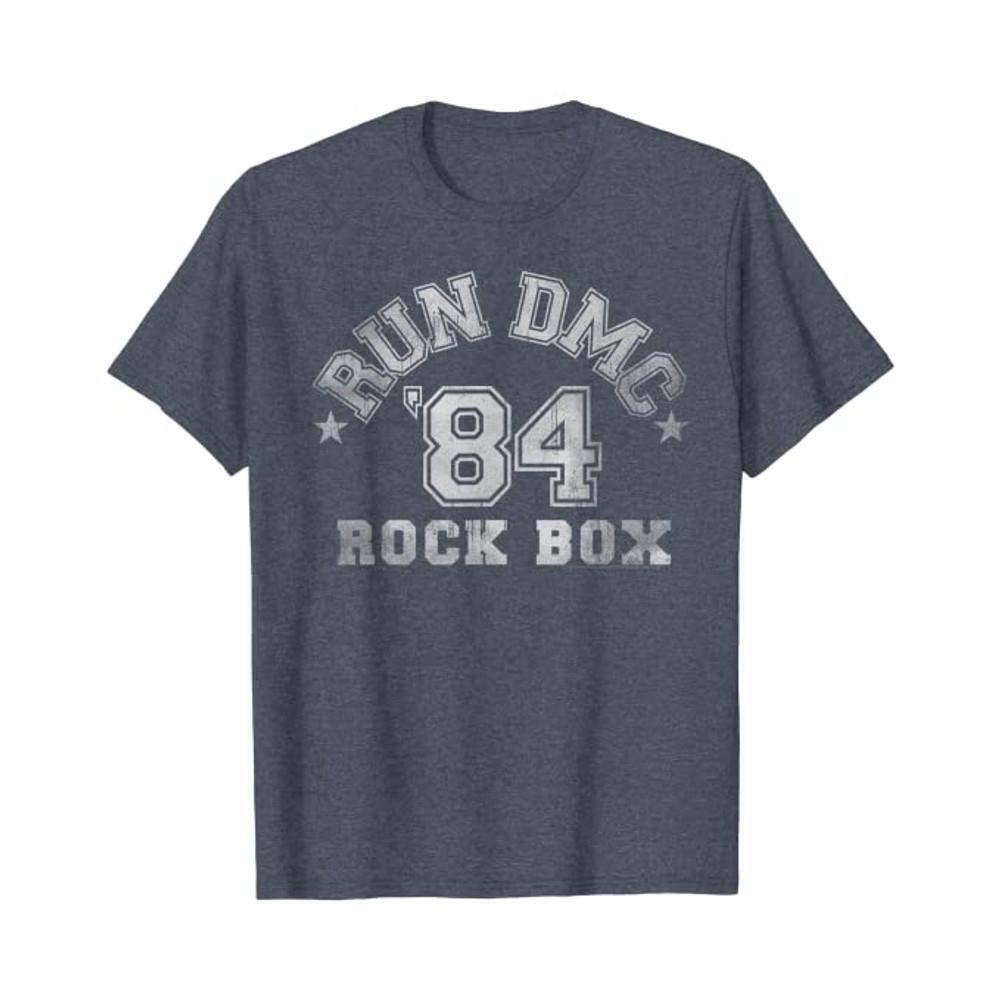 Run Dmc Rock Box Varsity T Shirt
